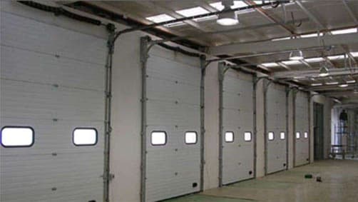 Puertas seccionales — foto 1 — EUS Industrial Doors