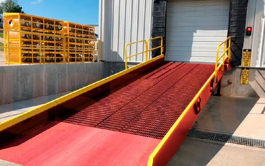 Rampas Industriales de Patio (Yard Ramps) — EUS Industrial Doors